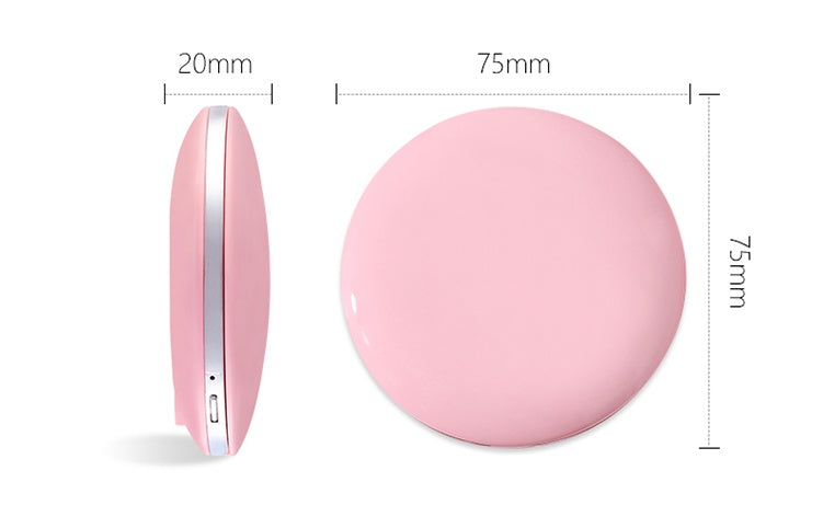 Portable LED Makeup Mirror with Adjustable Lighting – Compact & Stylish for On-the-Go Glam